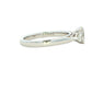 Platinum Aurora Oval and Pear Shaped Diamond 3 Stone ring - 1.00cts Gardiner Brothers