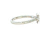 Platinum AURORA CUT DIAMOND HALO RING - 0.72CTS Gardiner Brothers