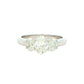 Platinum 3 Oval Shaped Aurora Diamond Ring - 1.43cts Gardiner Brothers