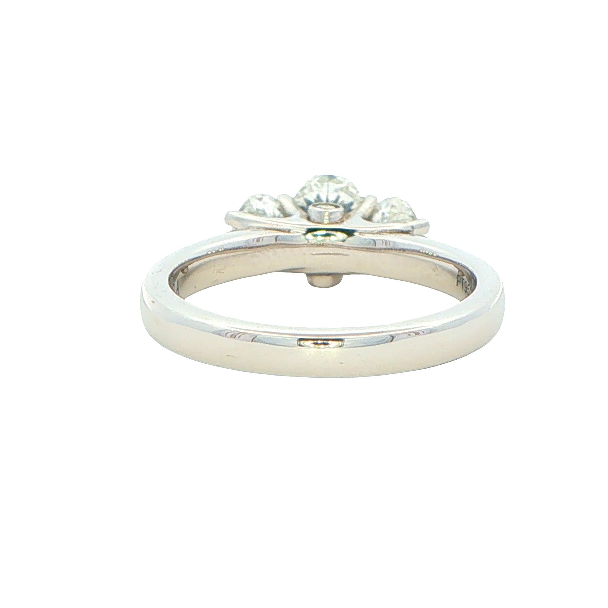 Platinum 3 Oval Shaped Aurora Diamond Ring - 1.43cts Gardiner Brothers