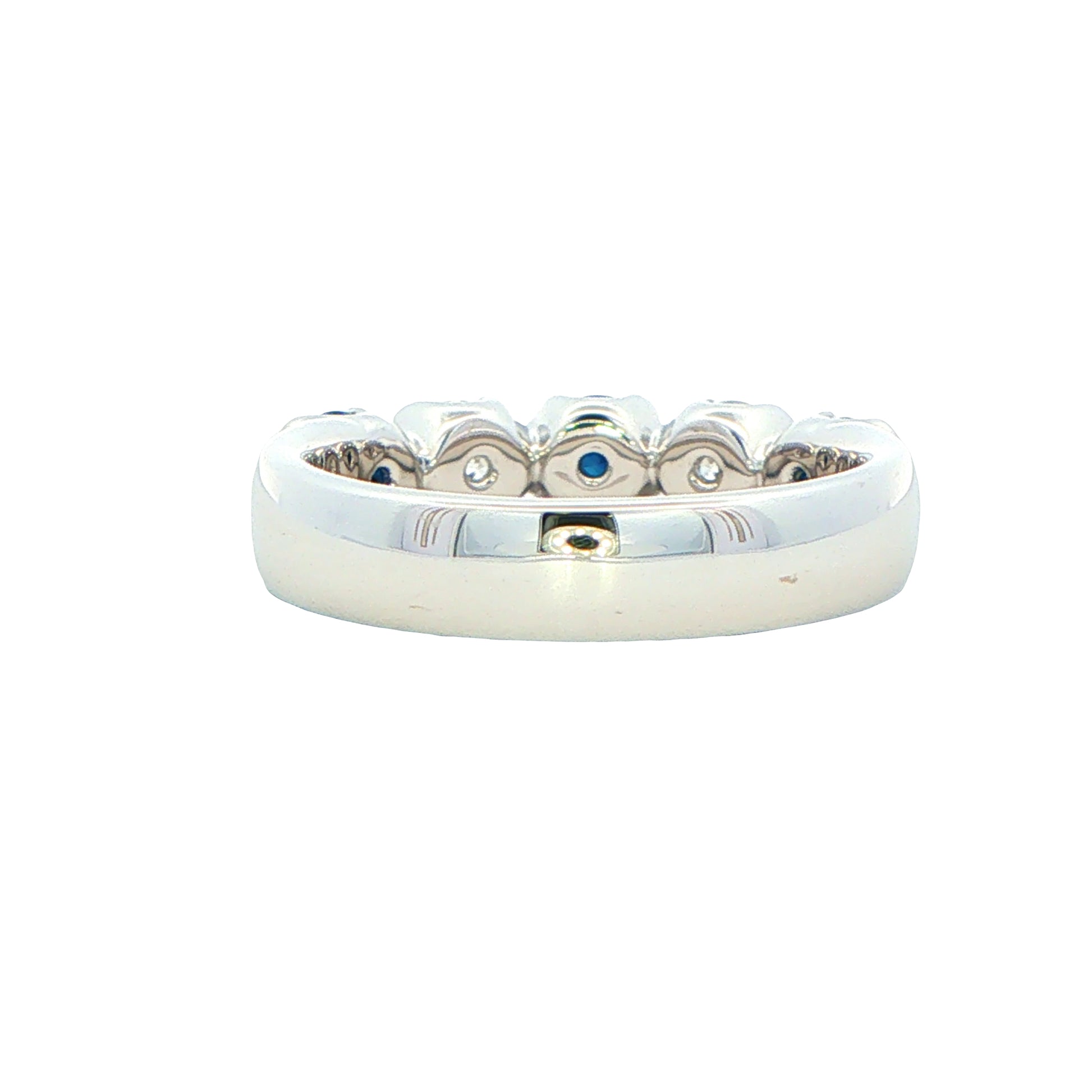 Sapphire and Diamond 5 Stone Ring Gardiner Brothers