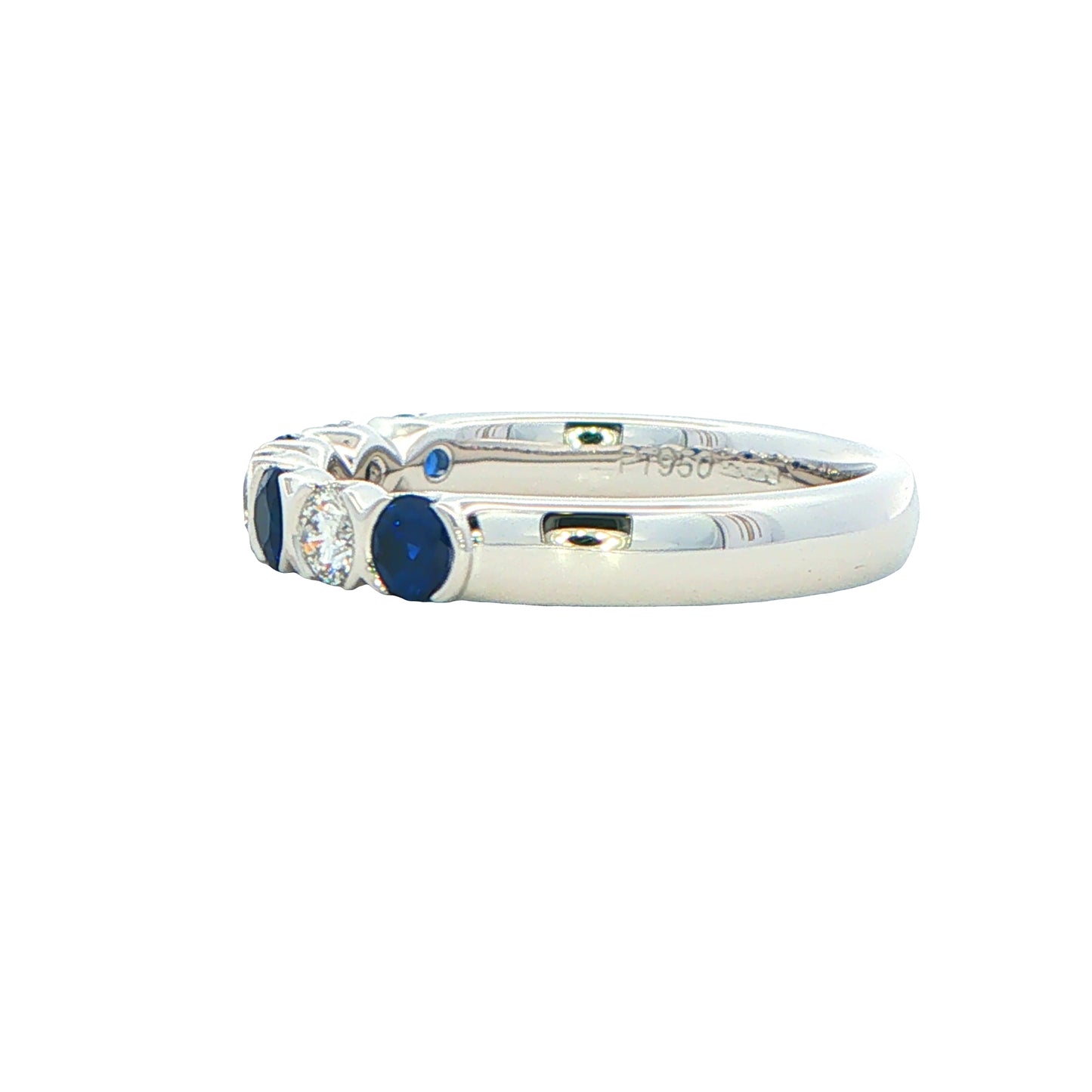 Sapphire and Diamond 7 Stone Ring Gardiner Brothers