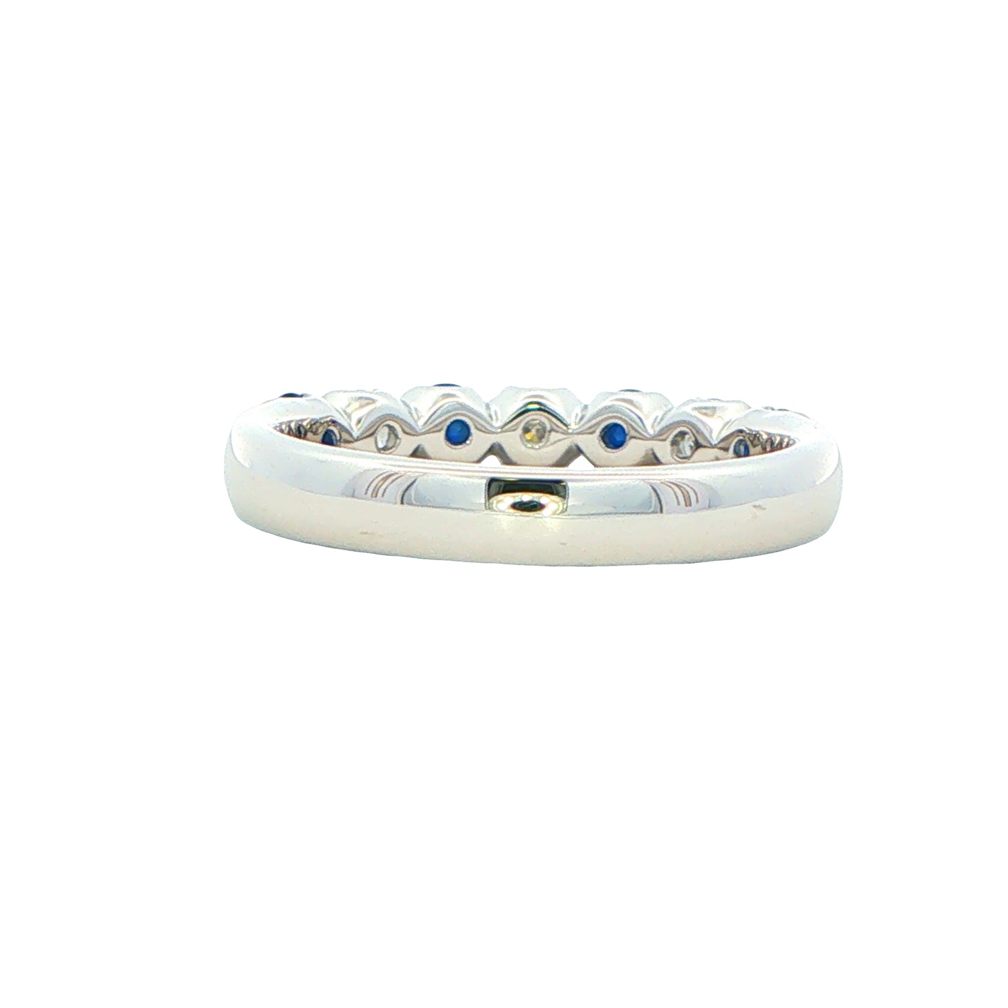 Sapphire and Diamond 7 Stone Ring Gardiner Brothers