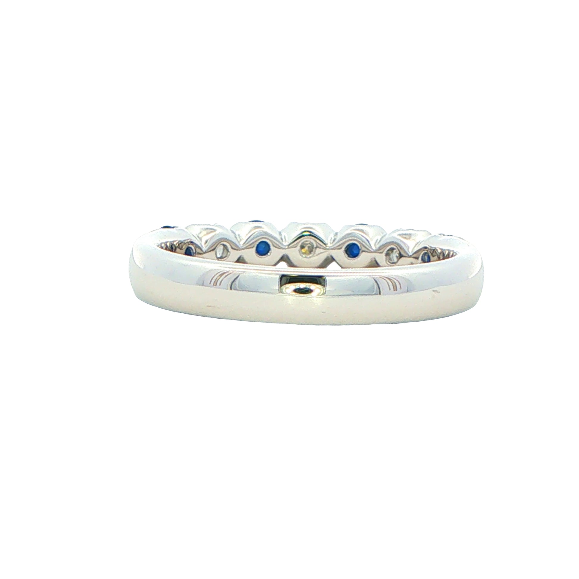 Sapphire and Diamond 7 Stone Ring Gardiner Brothers
