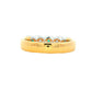 Emerald and Diamond 5 Stone Ring Gardiner Brothers