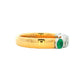 Emerald and Diamond 5 Stone Ring Gardiner Brothers