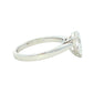 Platinum Pear Shaped Diamond Solitaire Ring - 1.20cts