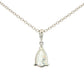 Pear Shaped Diamond Solitaire Pendant - 1.21cts