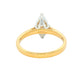 Yellow Gold Marquise shaped diamond solitaire ring - 1.21cts Gardiner Brothers