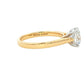 Yellow Gold Round Brilliant cut diamond solitaire ring - 1.51cts Gardiner Brothers