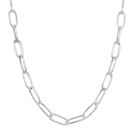 Silver PaperChain Link Necklace Gardiner Brothers