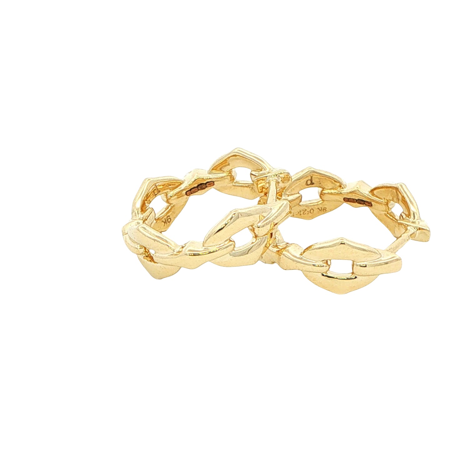 Yellow Gold Fancy Style Diamond Set Hoop Earrings Gardiner Brothers