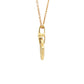 Yellow Gold Fancy Style Diamond Pendant Gardiner Brothers