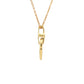 Yellow Gold Fancy Style Diamond Pendant Gardiner Brothers