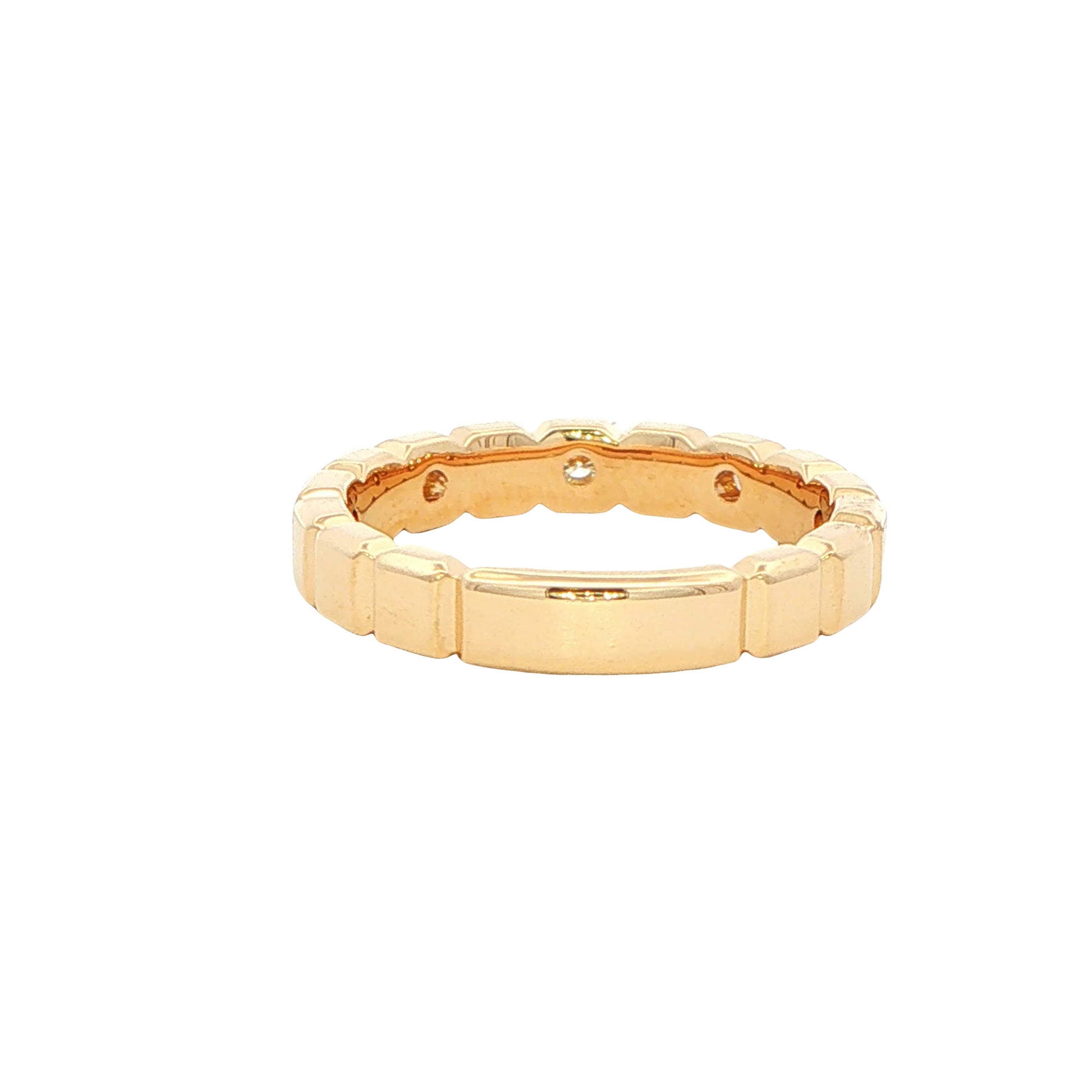 Yellow Gold 5 Diamond Dress Ring Gardiner Brothers