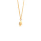 Yellow Gold Diamond 'Pebble' Solitaire Pendant Gardiner Brothers