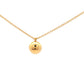 Yellow Gold Diamond 'Pebble' Solitaire Pendant Gardiner Brothers