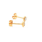 Yellow Gold Diamond 'Pebble' Solitaire Earrings Gardiner Brothers