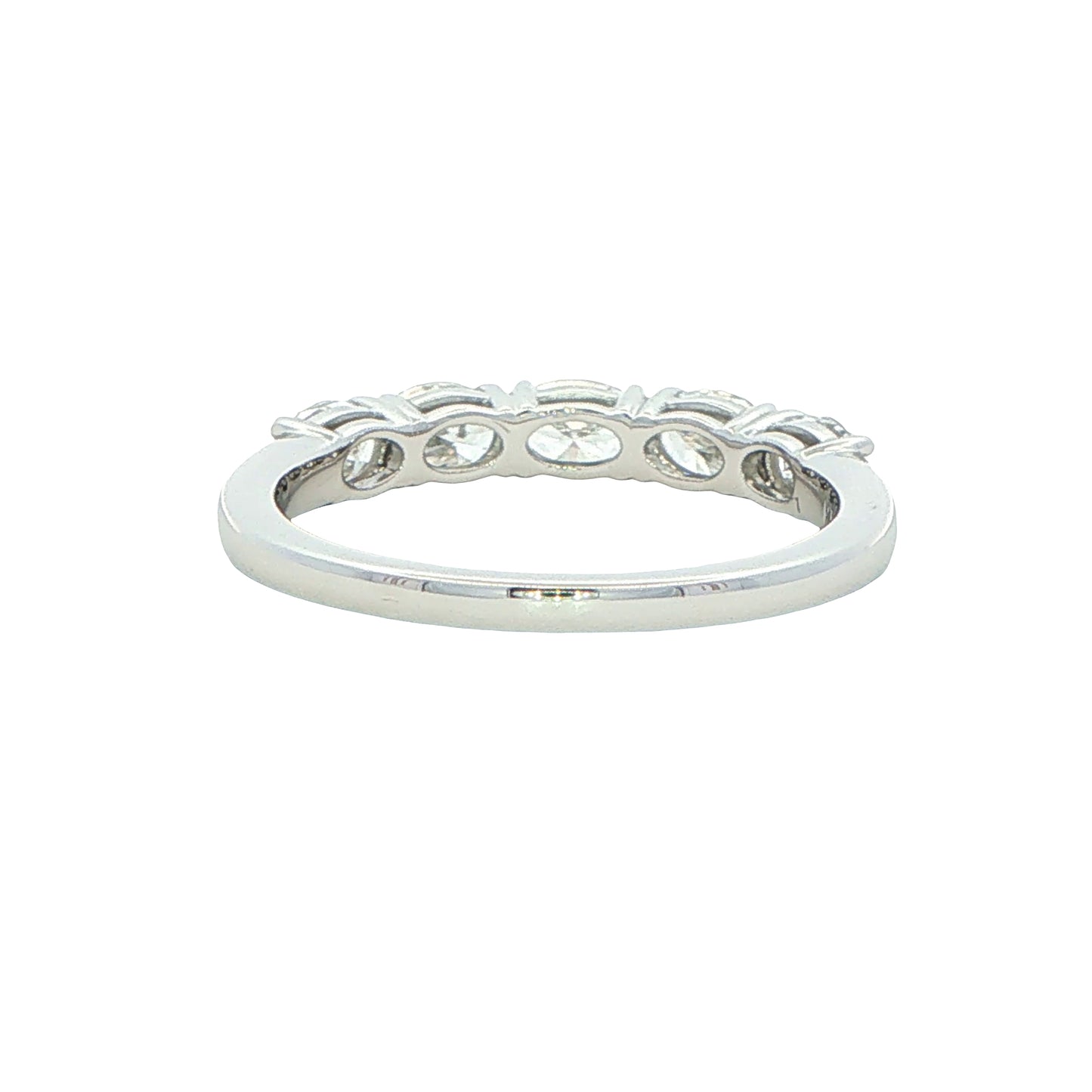 Oval Shaped Diamond 5 Stone Ring - 1.00cts Gardiner Brothers