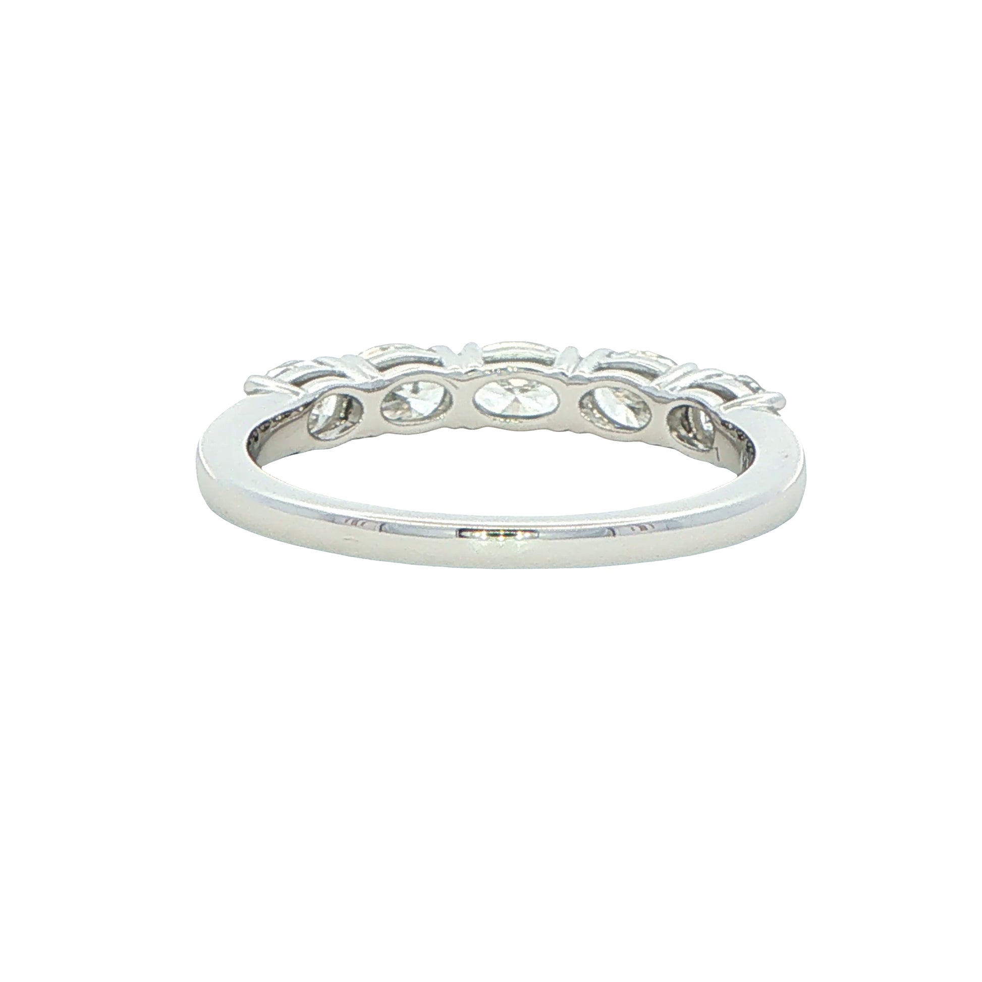 Oval Shaped Diamond 5 Stone Ring - 1.00cts Gardiner Brothers