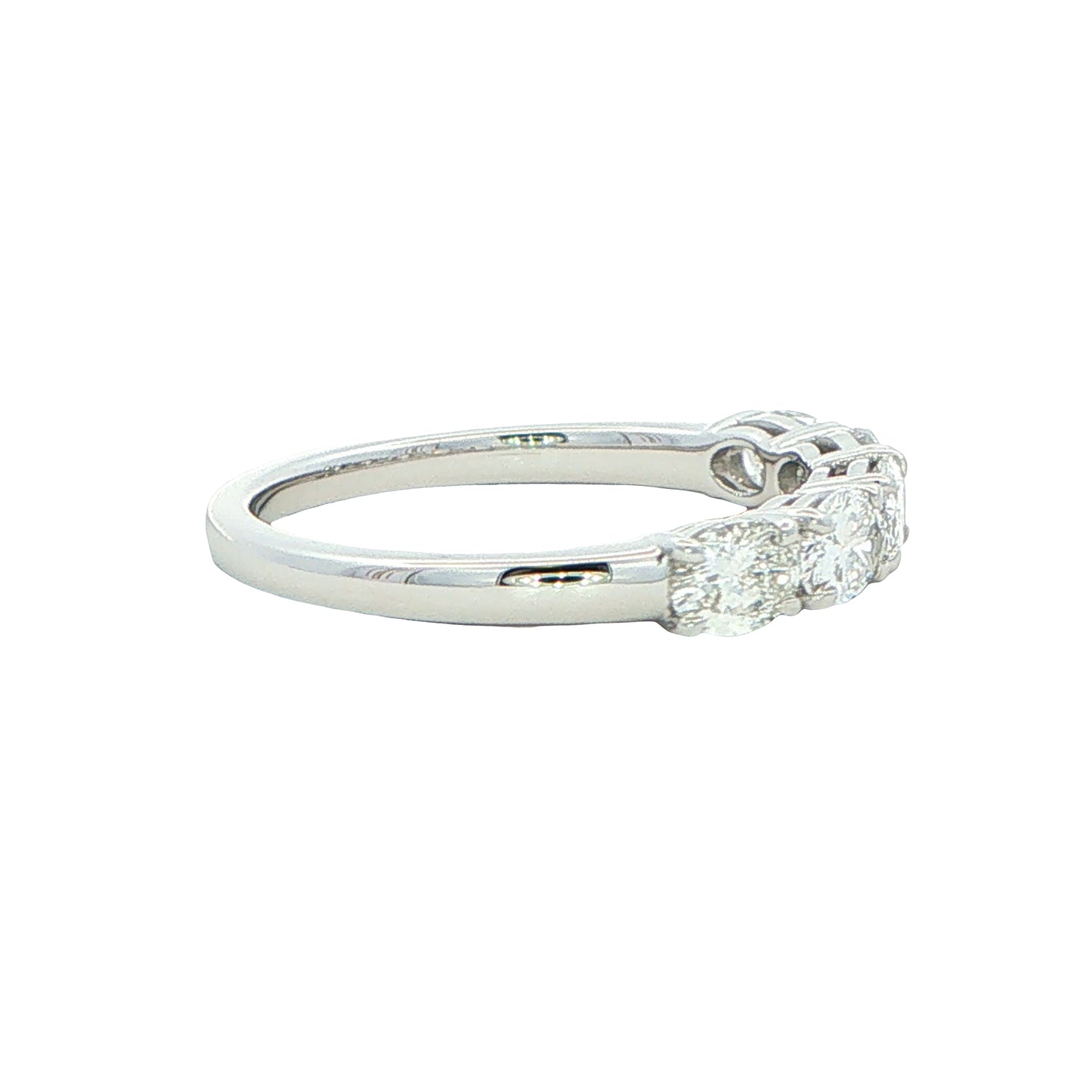 Oval Shaped Diamond 5 Stone Ring - 1.00cts Gardiner Brothers