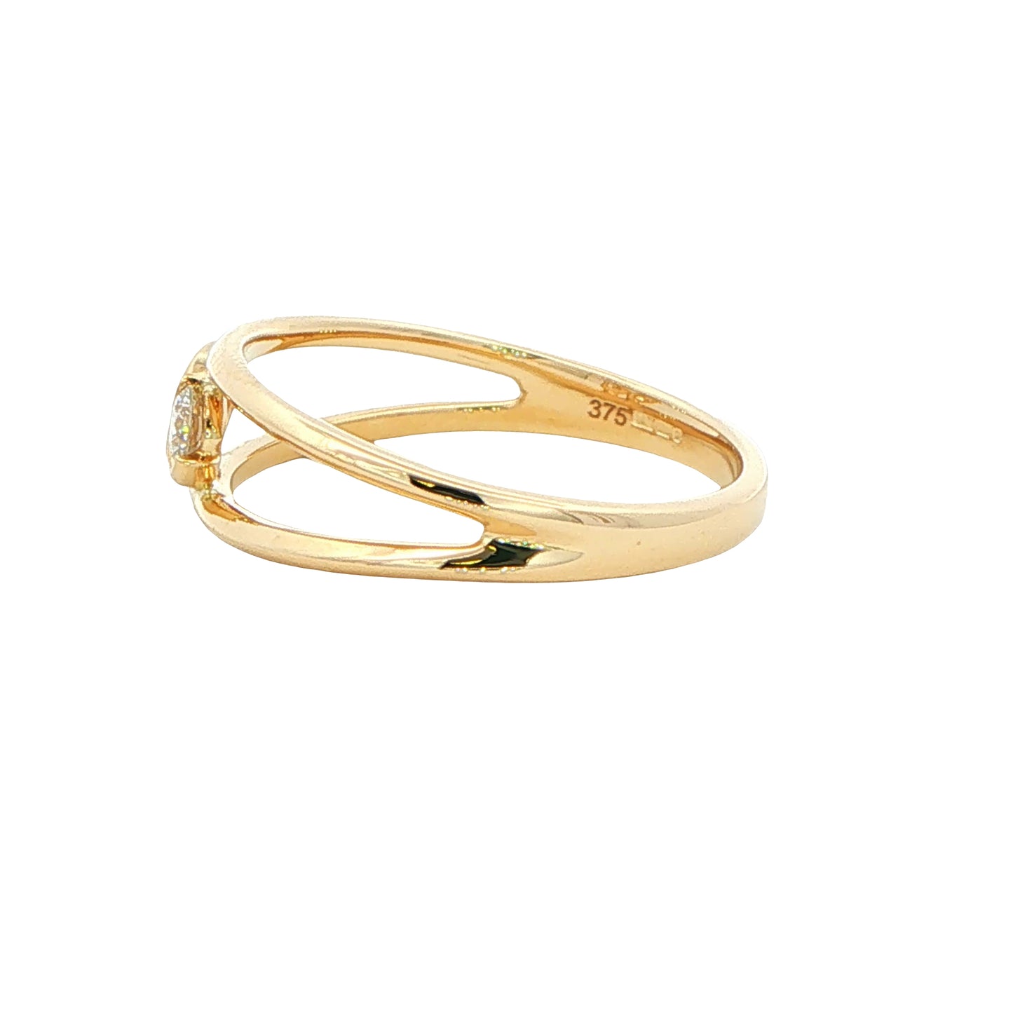 Marquise and Round Diamond 2 Stone Dress Ring Gardiner Brothers