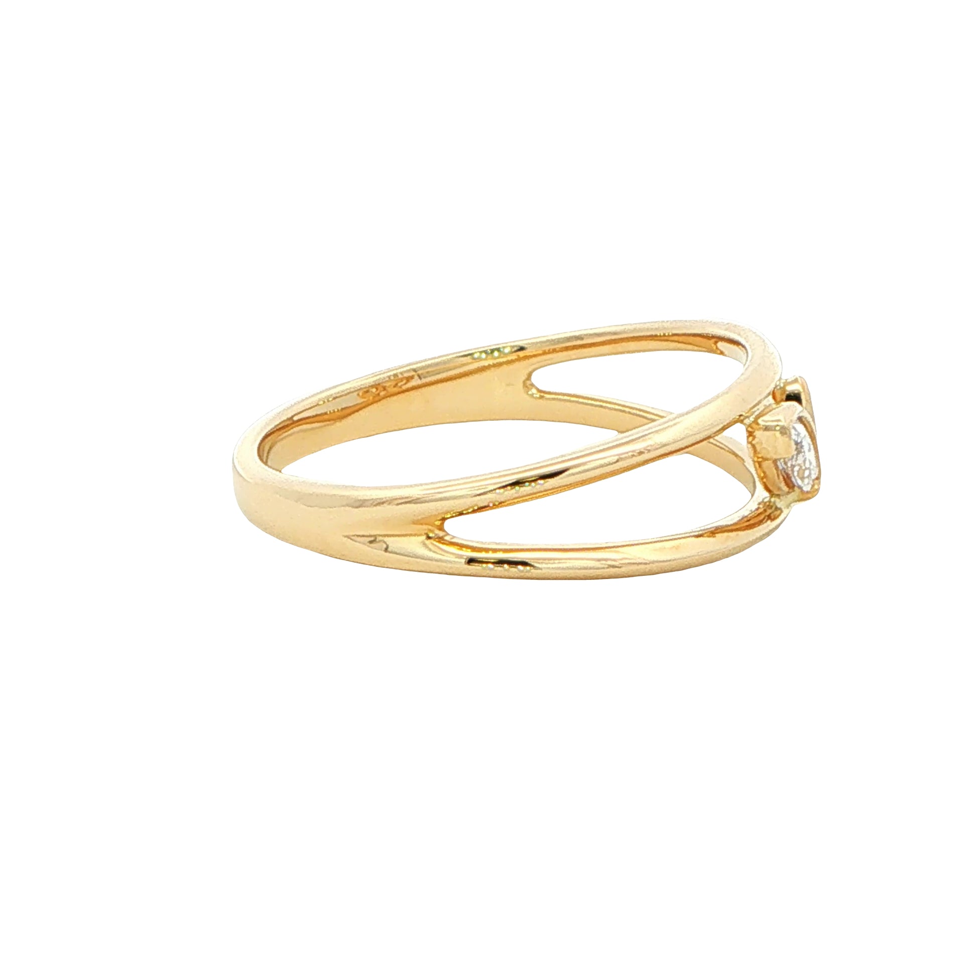Marquise and Round Diamond 2 Stone Dress Ring Gardiner Brothers