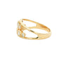 Marquise Pear and Round Diamond Dress Ring Gardiner Brothers