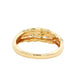 Round Diamond Set Wavy Dress Ring Gardiner Brothers