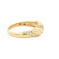 Round Diamond Set Wavy Dress Ring Gardiner Brothers
