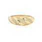 Round Diamond Set Wavy Dress Ring Gardiner Brothers