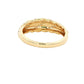 Round Diamond Set Wavy Dress Ring Gardiner Brothers