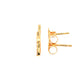 Yellow Gold Diamond Set Earrings Gardiner Brothers
