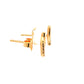 Yellow Gold Diamond Set Earrings Gardiner Brothers