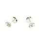 Round Brilliant Cut Diamond Cluster Style Earrings Gardiner Brothers