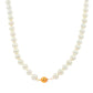 Yellow Gold Akoya String of Pearls : 6-6.5mm