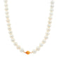 Yellow Gold Akoya String of Pearls : 7-7.5mm