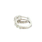 Emerald Cut Diamond Hoop Earrings - 0.93cts
