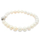 White Gold Akoya String of Pearl Bracelet : 6-6.5mm