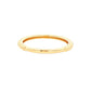 Yellow Gold 1.5mm Ridged Texture Dress Ring