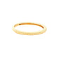 Yellow Gold 1.5mm Ridged Texture Dress Ring