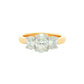 Lab Grown Oval Diamond 3 Stone Ring - 1.05cts Gardiner Brothers