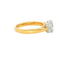 Lab Grown Oval Diamond 3 Stone Ring - 1.05cts Gardiner Brothers