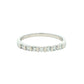 Round Brilliant Cut 7 Stone Bar Set Ring - 0.25cts Gardiner Brothers