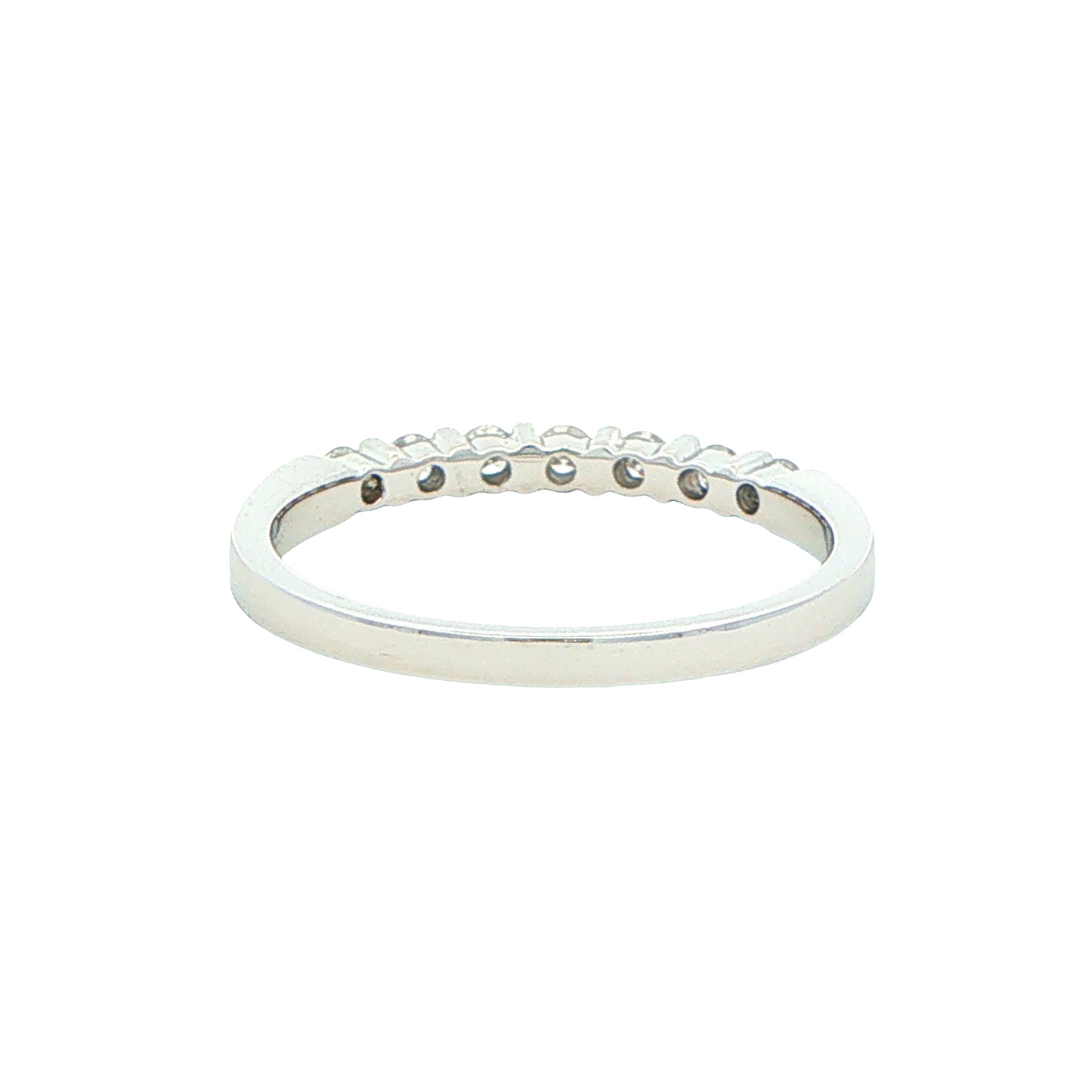 Round Brilliant Cut 7 Stone Bar Set Ring - 0.25cts Gardiner Brothers