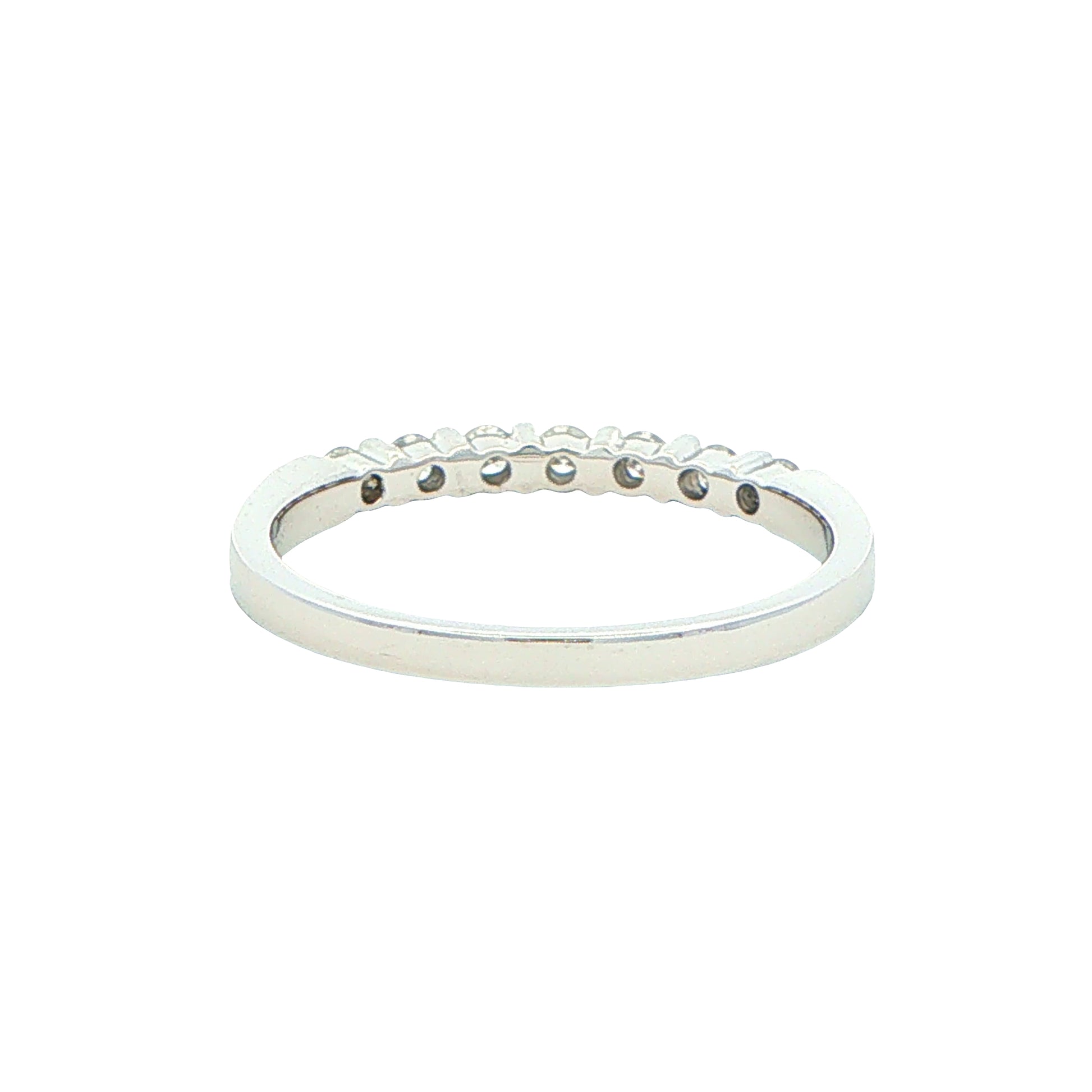 Round Brilliant Cut 7 Stone Bar Set Ring - 0.25cts Gardiner Brothers