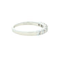 Round Brilliant Cut 7 Stone Bar Set Ring - 0.50cts Gardiner Brothers