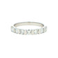 Round Brilliant Cut 7 Stone Bar Set Ring - 0.75cts Gardiner Brothers