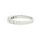 Round Brilliant Cut 7 Stone Bar Set Ring - 0.75cts Gardiner Brothers