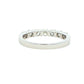 Round Brilliant Cut 7 Stone Bar Set Ring - 0.75cts Gardiner Brothers